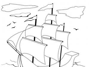 Корабли древней греции триера раскраска распечатать